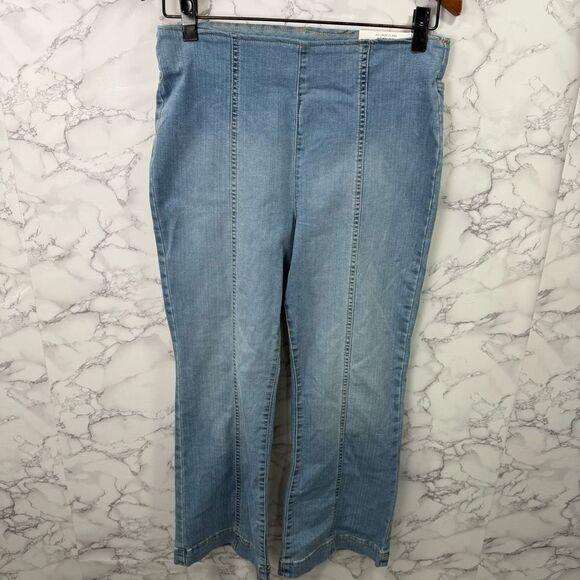 I.N.C. High Rise Pull-On Flare Jeans Size 2 NEW # G417 - Picture 3 of 9